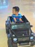 福兒寶（FUERBAO）奔馳授權兒童電動(dòng)車(chē)六驅可坐大人遙控玩具車(chē)小孩寶寶雙人越野送禮 六驅軟胎黑+后備箱+雙皮座雙油門(mén) 曬單實(shí)拍圖