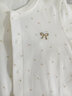愛(ài)嬰榜娃麗比秋冬衣服（連體衣）長(cháng)爬服純棉A類(lèi)開(kāi)胸哈衣服嬰兒外出服 男女209712小花 66cm 推薦身高59-66 曬單實(shí)拍圖