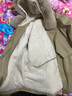 俞兆林（YUZHAOLIN）媽媽冬裝新款外套加絨加厚派克服中老年女氣質(zhì)秋冬中長(cháng)款棉衣棉服 卡其色 3XL 建議120-135斤左右 曬單實(shí)拍圖