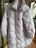 EINPURE 云感輕暖90鴨絨蝴蝶結紐扣裝飾中長(cháng)羽絨服2025秋冬新款 淺紫 S 曬單實(shí)拍圖