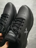 特步運動(dòng)鞋男鞋跑步鞋冬季加絨皮面防水輕便減震休閑慢跑鞋棉鞋黑色 曬單實(shí)拍圖