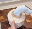 佳農 泰國進(jìn)口椰青9粒裝 單果900g+ 贈開(kāi)椰器吸管 生鮮水果禮盒 包郵 曬單實(shí)拍圖