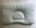 全棉時(shí)代嬰兒定型枕6個(gè)月-3歲新生兒寶寶護頸枕矯正頭型兒童枕頭抗菌防螨 曬單實(shí)拍圖