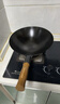 榮事達（Royalstar）章丘手工鍛打鐵鍋圓底老式炒鍋無(wú)涂層不粘炒菜鍋燃氣灶無(wú)蓋34cm 曬單實(shí)拍圖