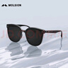 MOLSION陌森肖戰同款韓版太陽(yáng)鏡D形時(shí)尚大框墨鏡駕駛鏡MS3025C10 曬單實(shí)拍圖