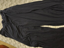 優(yōu)衣庫女裝麻混紡松緊長褲/休閑褲473791 69 藏青色 M /160/66A 曬單實拍圖