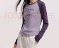 森馬（Semir）長(cháng)袖T恤女拼色插肩袖小狗套頭衫鹽系潮冬季抓毛衣服101724101010 曬單實(shí)拍圖