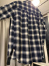 絲柏舍休閑風(fēng)襯衫2025秋裝新款女裝單排扣落肩袖撞色格子襯衣 曬單實(shí)拍圖