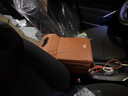 巫記汽車(chē)座椅中央扶手箱增高墊車(chē)載中間紙巾盒加高肘托保護套改裝內飾 豐田卡羅拉RAV4鋒蘭達銳放凱美瑞 多功能扶手箱墊紙巾盒默認黑色（其他顏色備注） 曬單實(shí)拍圖