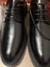 奧康男鞋高端皮鞋男士德比鞋新款真皮商務(wù)休閑鞋英倫正裝鞋工作結婚鞋 黑色 （1255211167R） 41 (255mm) （標準皮鞋碼） 曬單實(shí)拍圖