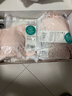 全棉時(shí)代少女文胸背心式發(fā)育期內衣抹胸水光棉涼感 貝殼杏粉 160 曬單實(shí)拍圖