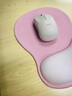 羅技（Logitech）M221輕音鼠標 無(wú)線(xiàn)鼠標 辦公鼠標 對稱(chēng)鼠標 帶無(wú)線(xiàn)微型接收器 茱萸粉 曬單實(shí)拍圖