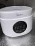 美的（Midea） 電飯煲 家用電飯鍋智能預約多功能微壓 可煮小米粥迷你小型1-2-4人煮飯鍋電煮鍋易清洗小巧機身 【性?xún)r(jià)比之選】 白色 FB30M161 3L 曬單實(shí)拍圖