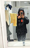 品牌男士秋冬運動(dòng)羽絨棉服大碼寬松連帽棉衣情侶加厚保暖面包服女 黑色（NK991277） 3XL （建議180-200斤） 曬單實(shí)拍圖