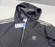 adidas經(jīng)典三條紋運動(dòng)連帽夾克外套男女秋季阿迪達斯三葉草 深灰   L 曬單實(shí)拍圖