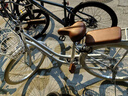 飛鴿（FLYING PIGEON）兒童自行車(chē)7-12歲自行車(chē)兒童單車(chē)小孩自行車(chē)成人通勤車(chē)自行車(chē)學(xué)生 標配珍珠白|單速|(zhì)輻條輪+禮包 26寸適合160-185cm 曬單實(shí)拍圖