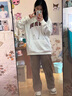 FSHE連帽女士衛(wèi)衣春秋2025年新款時(shí)尚韓版潮流衛(wèi)衣外套女秋季女裝上衣 紅色英文/春秋薄款【已有1069人 S 60-85斤【正版品質(zhì)】 曬單實(shí)拍圖