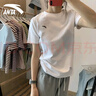 安踏（ANTA）t恤女 短袖衣服運動(dòng)服飾籃球體恤夏季2025冰絲速干跑步女士健身裝 純凈白【速干】 S （165）【適合100-115斤】 曬單實(shí)拍圖