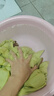 全棉時(shí)代【趙麗穎同款】家居服涼感柔潤有光澤女士睡衣水光棉家居套裝 曬單實(shí)拍圖