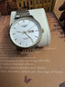 正品瑞士浪琴手表男士全自動(dòng)機械表時(shí)尚防水夜光夜光簡(jiǎn)約專(zhuān)用男表 間金白面+送皮帶 曬單實(shí)拍圖