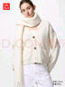 優(yōu)衣庫女裝舒芙蕾針織短開(kāi)衫/外套空調衫通勤25秋冬新款478339 01 乳白色 M /160/84A 曬單實(shí)拍圖