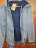 Levi's李維斯25年秋冬新款男士美式復古水洗做舊休閑牛仔夾克外套 中藍 M 曬單實(shí)拍圖