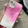德國進(jìn)口蘋(píng)果iPhone16pro手機殼磁吸玻璃耐磨防摔漸變色高顏值 蘋(píng)果16 箔金水墨紋粉色磁吸玻璃玫瑰粉 曬單實(shí)拍圖