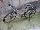 邦德·富士達公路自行車(chē)鋁架禧瑪諾7速男女式成人城市休閑越野跑車(chē)電鍍灰 曬單實(shí)拍圖