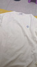 太平鳥(niǎo)男裝男士T恤【重磅】肌理感短袖T恤夏寬松體恤# 云霧白 第一批 XL 曬單實(shí)拍圖