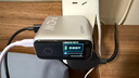 ANKER安克智顯充140W充電器套裝 氮化鎵屏顯type-c多口pd快充100W頭適用蘋(píng)果17iPhone手機筆記本電腦 銀 曬單實(shí)拍圖