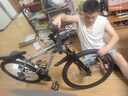 鳳凰（Phoenix）山地自行車(chē)成人學(xué)生兒童變速輻條輪單車(chē) ZB888 26英寸27速灰色 曬單實(shí)拍圖