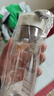 億嘉 塑料水杯便攜隨身水杯潮流隨手戶(hù)外杯開(kāi)學(xué)水杯塑料杯 粉色500ml 曬單實(shí)拍圖