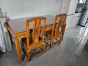好木名作非國標金絲楠（學(xué)名：楠木）全實(shí)木餐桌金絲楠長(cháng)餐桌客廳家具 誠意金（單拍不發(fā)貨） 曬單實(shí)拍圖