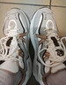 特步男鞋赤壁3.0冬季保暖戶(hù)外運動(dòng)休閑鞋老爹鞋 帆白/鴿子灰 42碼  曬單實(shí)拍圖