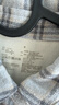 無(wú)印良品（MUJI）女式 法蘭絨 襯衫式夾克女外套25年秋季女裝 BC2POA5A 灰色格紋 M （160/84A） 曬單實(shí)拍圖