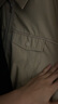 茵曼（INMAN）2025秋冬女裝新款休閑翻領(lǐng)工裝夾克外套百搭通勤寬松短款上衣 淺卡其 M 曬單實(shí)拍圖