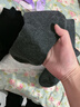 南極人男士襪子100%純棉男襪6雙抑菌無(wú)骨防臭休閑商務(wù)秋冬中筒襪 曬單實(shí)拍圖