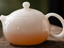 鯨陶西施壺茶壺冰種璞玉泡茶壺手工德化白瓷伴手禮禮物陶瓷壺高端送禮 璞玉西施壺180ml 曬單實(shí)拍圖