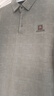 國(guó)際米瀾高端品牌長(zhǎng)袖T恤男士純棉polo 衫商務(wù)休閑大碼翻領(lǐng)抗皺打底衫上衣 長(zhǎng)袖317豆綠 3XL 【169-180斤】 曬單實(shí)拍圖