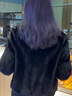 馨蘭芙曼貂皮大衣女整貂2024年新款短款貂皮大衣女毛皮草2024新款年輕 黑色 XXL 曬單實(shí)拍圖
