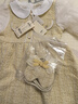 戴維貝拉（DAVE＆BELLA）女童連衣裙小香風(fēng)兒童公主裙幼兒衣服寶寶裙子2025秋裝新款童裙 山茶黃【現貨】 110 cm（建議身高100-110cm） 曬單實(shí)拍圖