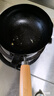 愛(ài)仕達（ASD）炒鍋無(wú)涂層輕量不易銹小鐵鍋輔食鍋20cm燃氣電磁爐通用CF20F8WG 曬單實(shí)拍圖