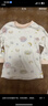 舒貝怡嬰兒衣服兒童內衣套裝純棉寶寶睡衣秋款分體家居服秋衣秋褲粉100 曬單實(shí)拍圖