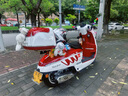 五羊（WUYANG）歐歌150c高配置水冷踏板摩托車(chē)蒙拉麗莎飛戈姜戈兩輪燃油復古機車(chē) 可樂(lè )紅 歐歌標準版 五羊品牌150踏板車(chē) 曬單實(shí)拍圖