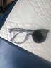 璞韻（PUYUN）偏光太陽(yáng)鏡墨鏡男女士大框高清防紫外線(xiàn)學(xué)生司機開(kāi)車(chē)眼鏡明星同款 煙灰框-透明款（禮盒禮袋裝） 曬單實(shí)拍圖