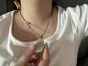 胖東來(lái)品質(zhì)和田玉生肖吊墜玉石鼠?；⑼谬埳唏R羊猴雞狗豬屬相掛件 生肖雞-小號 曬單實(shí)拍圖