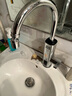 奧克斯（AUX）電熱水龍頭熱水器加熱水龍頭快速熱水變頻恒溫廚房下進(jìn)水 【大屏數顯】電鍍銀+漏保插頭+萬(wàn)向噴頭 曬單實(shí)拍圖