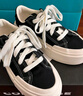 匡威（Converse）官方 悠游All Star男女厚底鞋UU鞋面包鞋黑色A08789C A08789C 36 曬單實拍圖