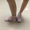 回力（Warrior）童鞋女童運動(dòng)鞋春秋中大童輕便德訓鞋休閑跑步鞋WZ-1667粉/芋紫36 曬單實(shí)拍圖