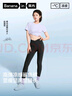 蕉內(nèi)【趙露思同款】涼皮306Cool女士涼感瑜伽褲提臀收腹顯瘦運(yùn)動(dòng)褲女 【交叉腰頭】礫石灰 M 曬單實(shí)拍圖